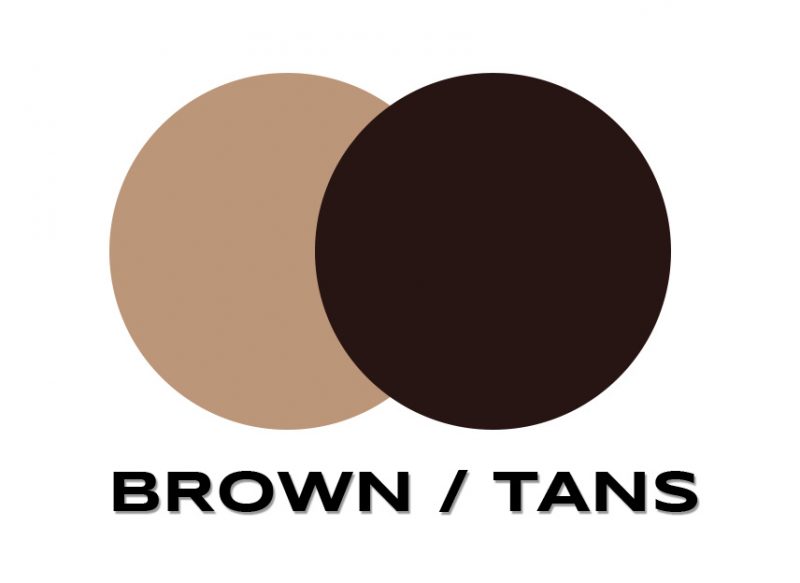 brown - Tans